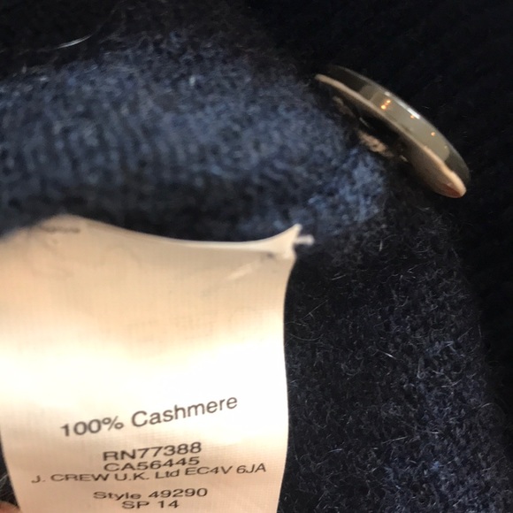 J.Crew 100% Italian Cashmere Cardigan - Picture 4 of 6